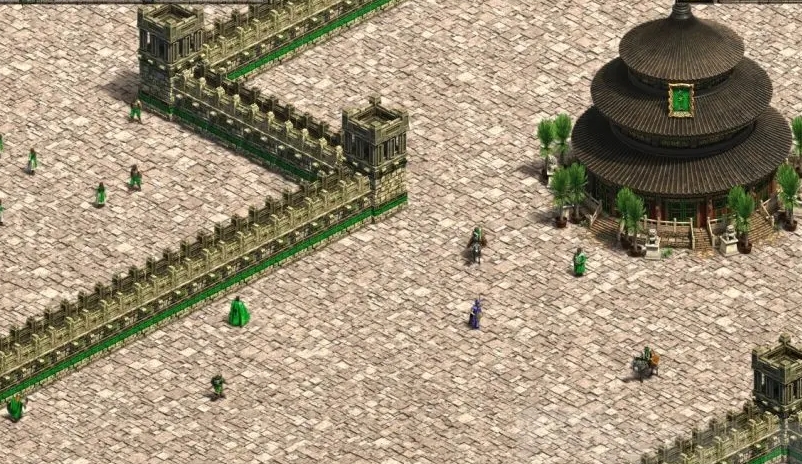 帝国时代2怎么毁坏自己的建筑