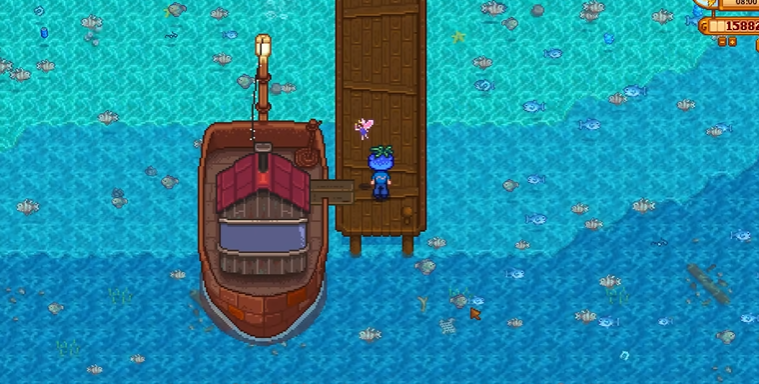 星露谷物语姜岛怎么去