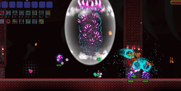 泰拉瑞亚四柱在哪打