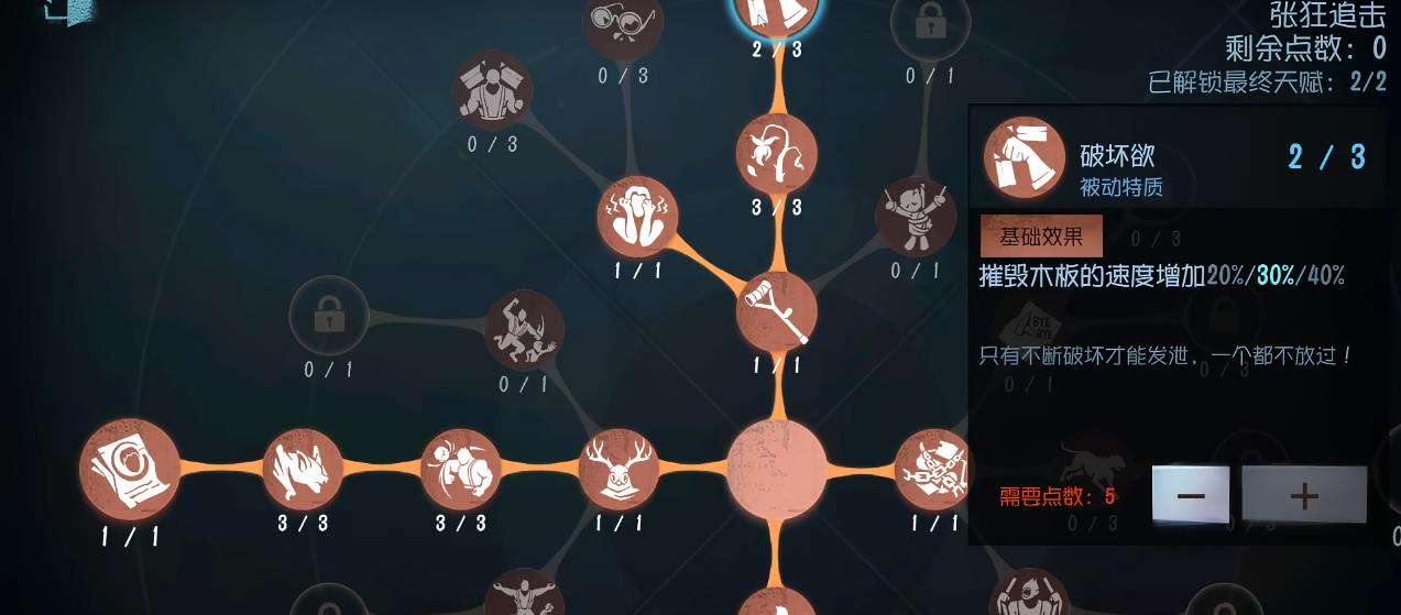 第五人格喧嚣新版本人格天赋怎么点