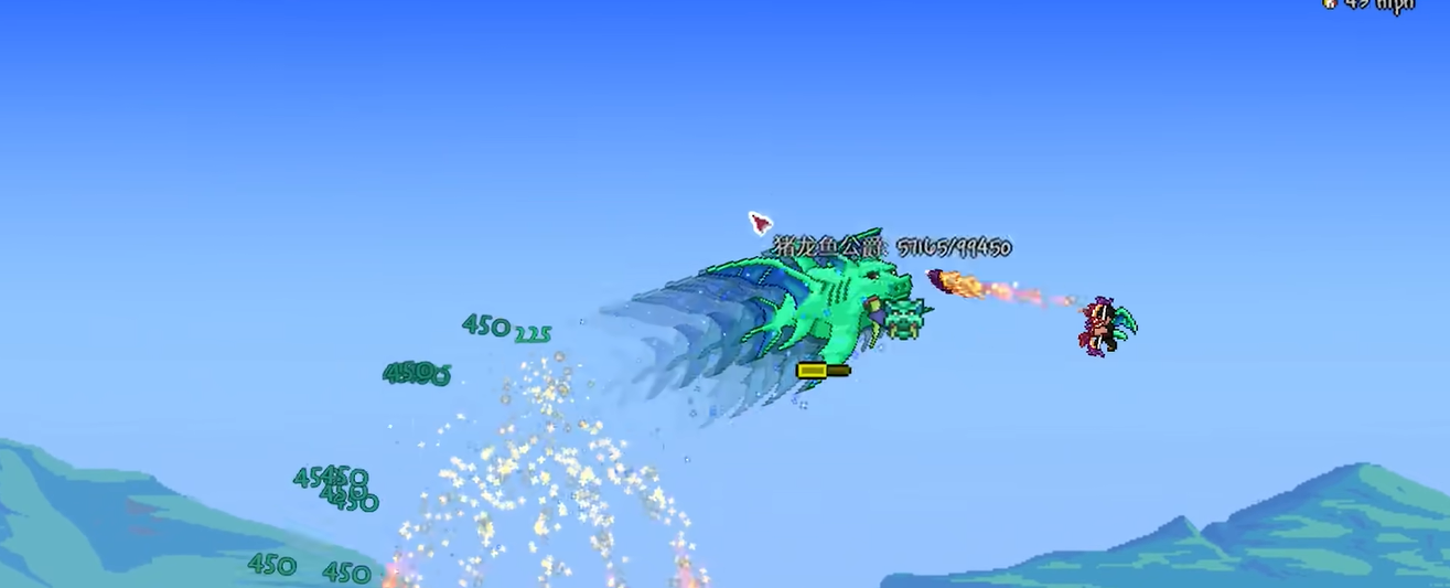 泰拉瑞亚空中祸害强度怎么样