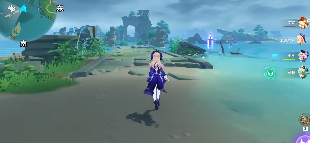 原神怎么让八酝岛停雨