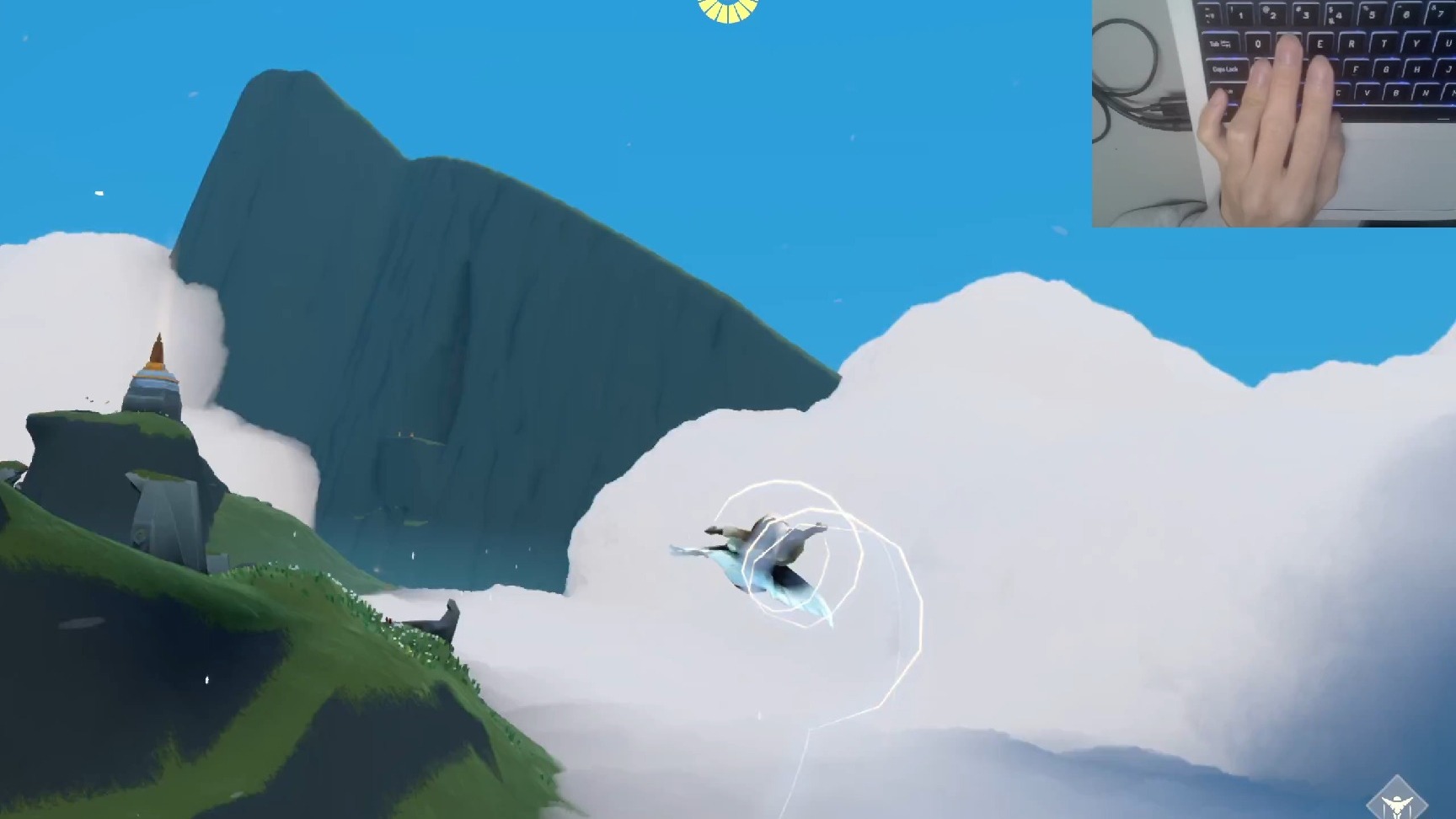 光遇螺旋起飞怎么飞起来 光遇螺旋起飞怎么飞起来