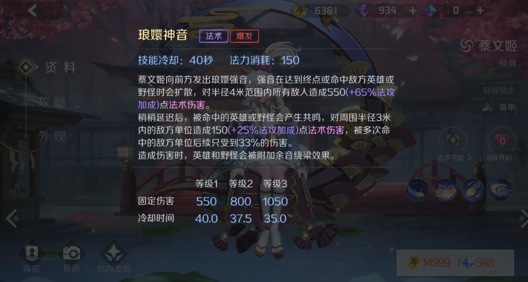 曙光英雄蔡文姬技能怎么用