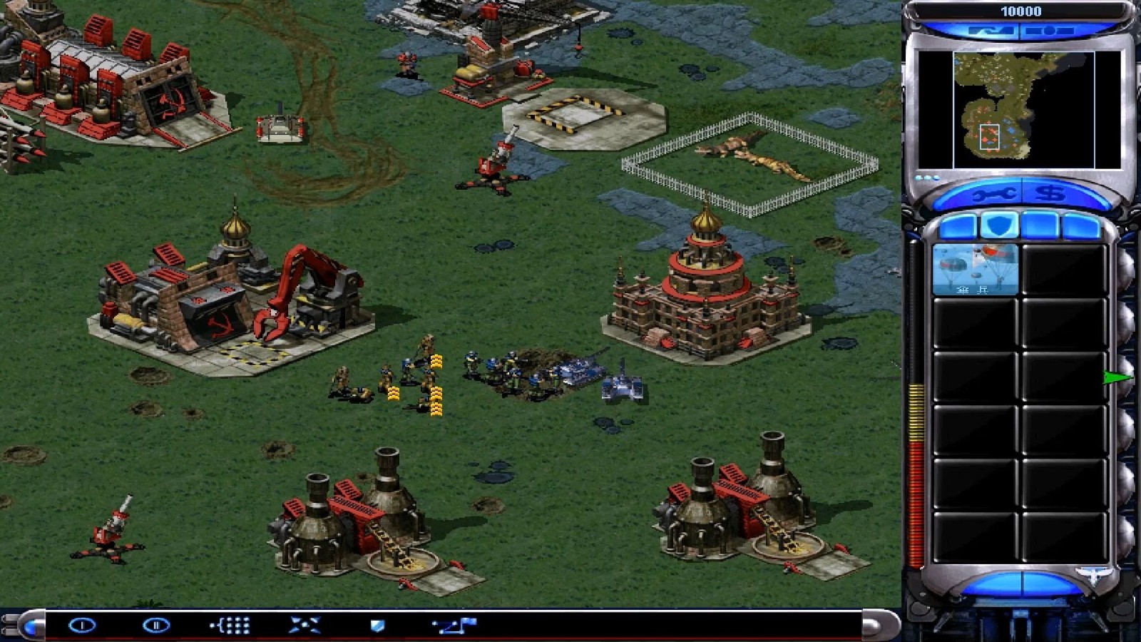 红警2德国如何打美国