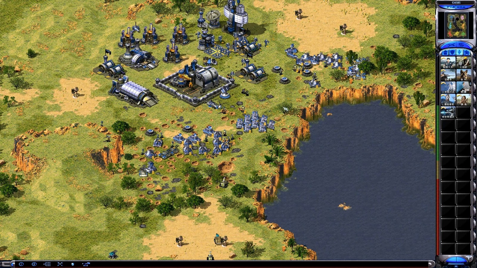 红警2英国怎么打法国