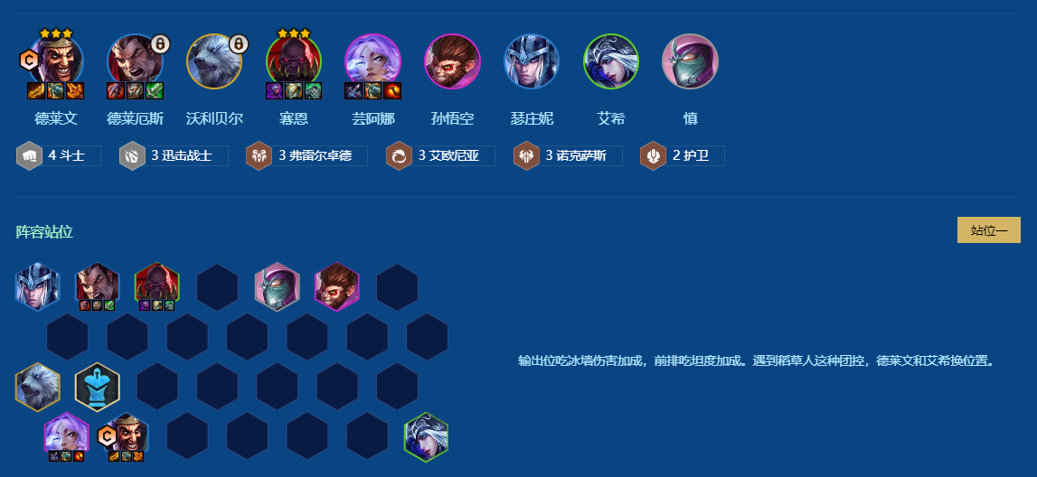 金铲铲之战有哪些强势过渡阵容