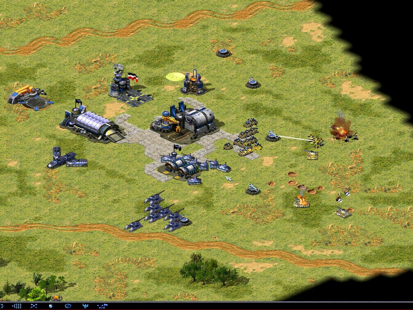 红警2美国怎么打德国