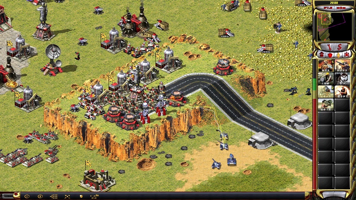 红警2韩国如何打美国