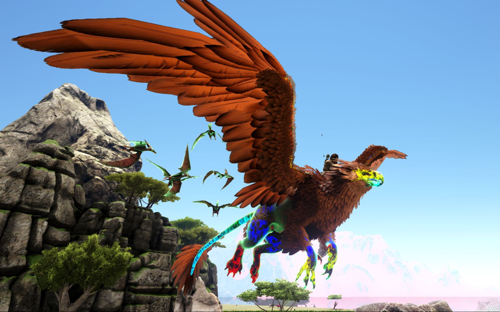 方舟生存进化狮鹫怎么驯服