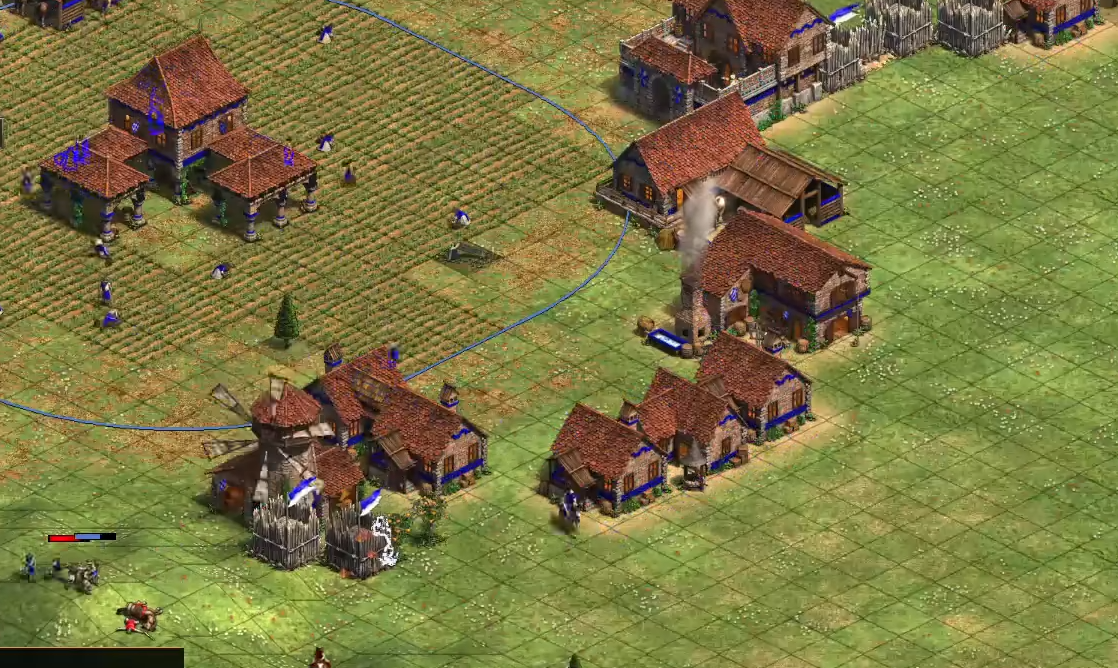 帝国时代2城墙怎么用