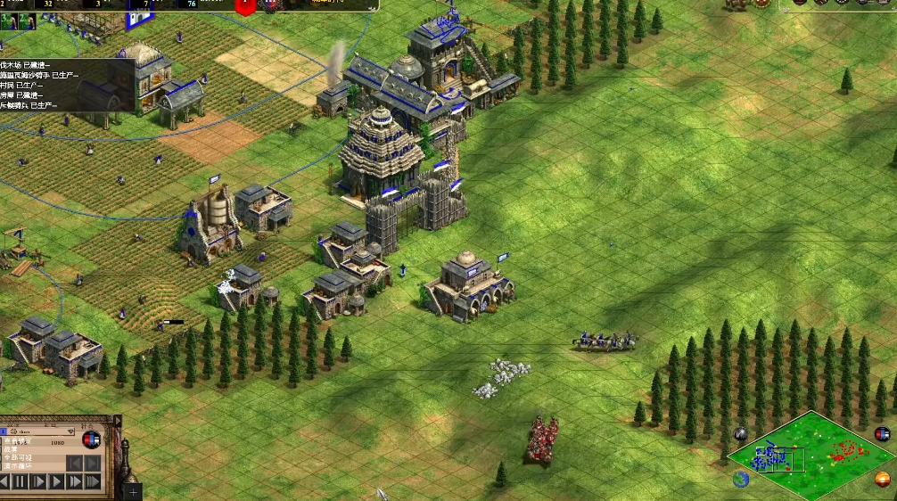 帝国时代2城墙怎么用