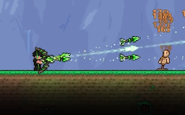 泰拉瑞亚射手花后刷什么武器