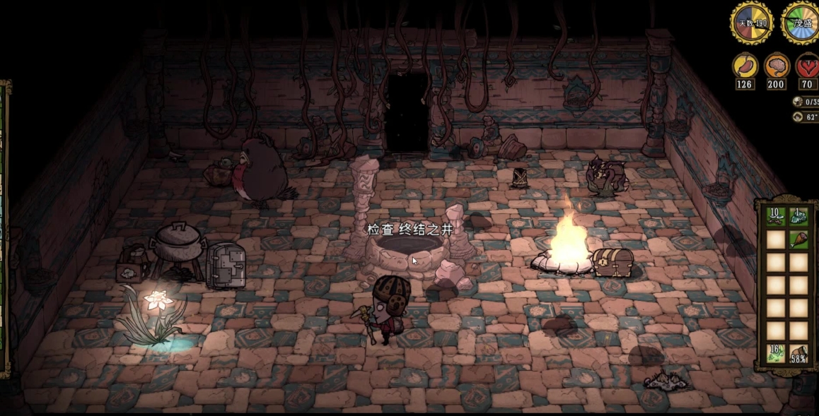 饥荒怎么打影怪