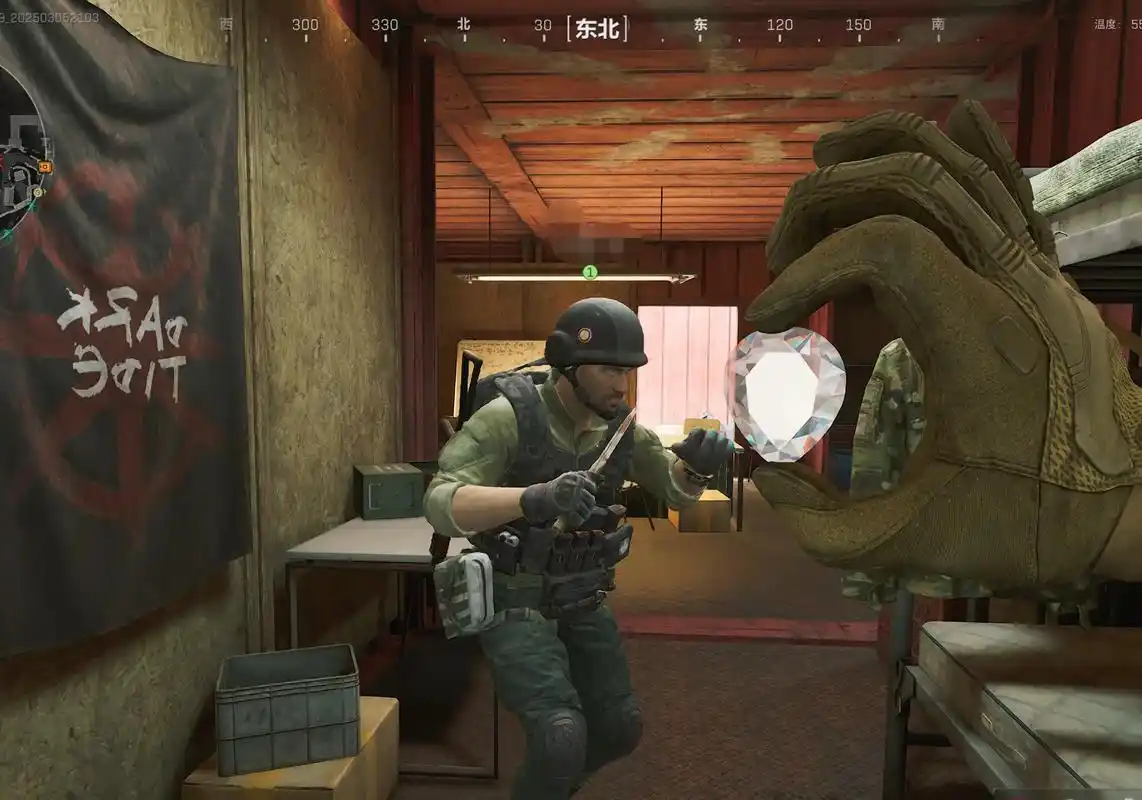 三角洲行动零号大坝军营怎么搜