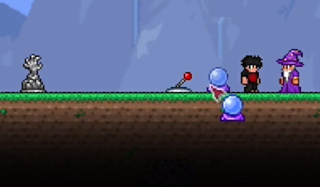 泰拉瑞亚巫师会卖什么