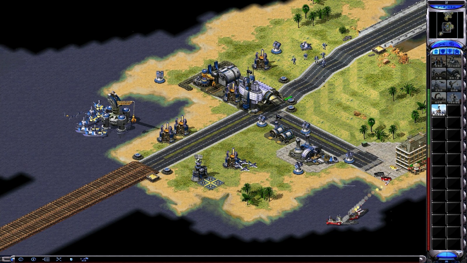 红警2韩国如何打美国