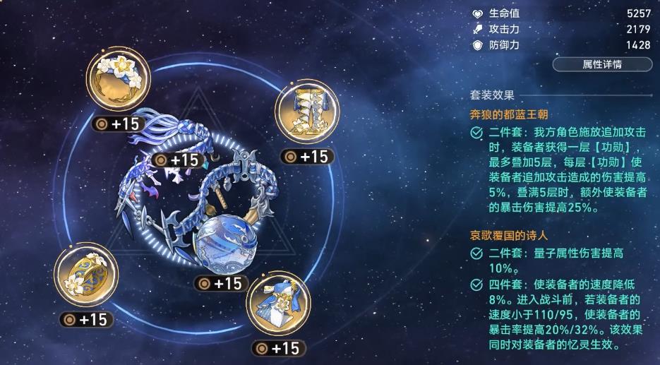崩坏星穹铁道缇宝装备怎么选