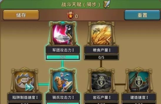 王国纪元天赋怎么配置