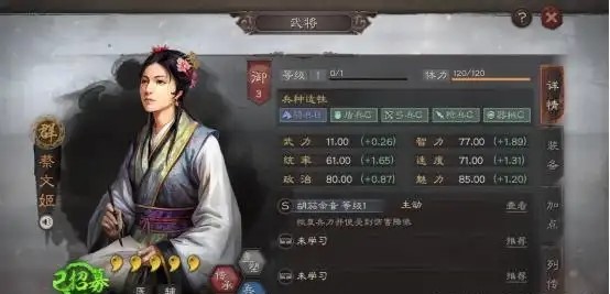 三国志战略版3赛季蔡文姬怎么用