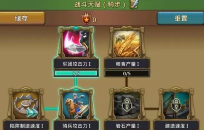 王国纪元战斗天赋怎么加