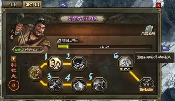 攻城掠地怎么给王朝升3级