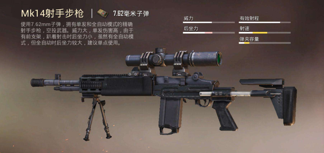 绝地求生空投的哪些枪比较厉害