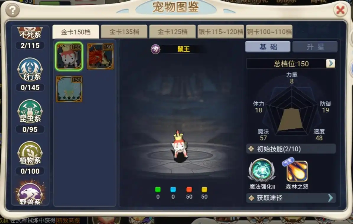 魔力宝贝王宠有哪些