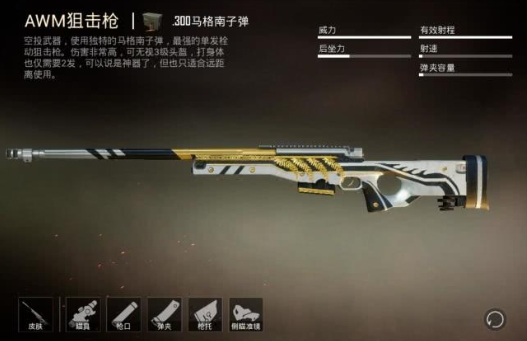 绝地求生佩戴哪些枪