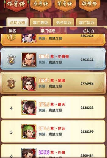 大掌门红将有哪些