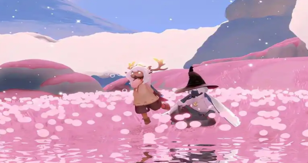光遇樱花海怎么进