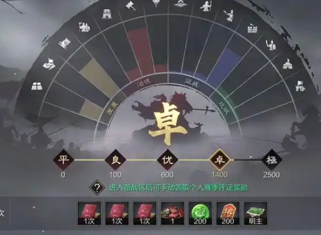 率土之滨荣誉值怎么获得
