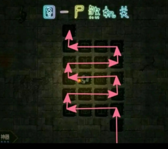 长生劫四个石像转好后怎么走