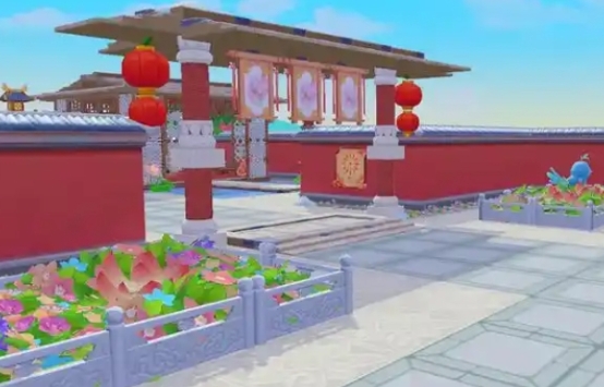摩尔庄园小院怎么装饰