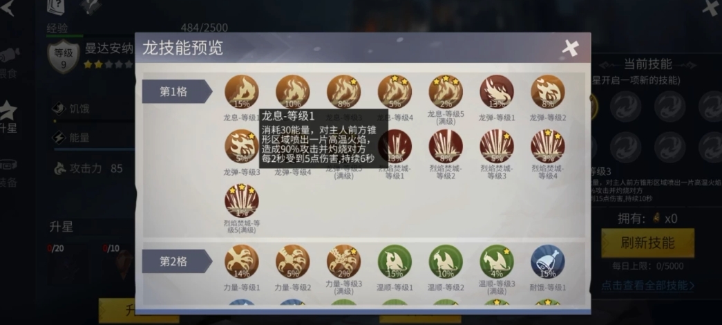 冰原守卫者怎么给火龙升星