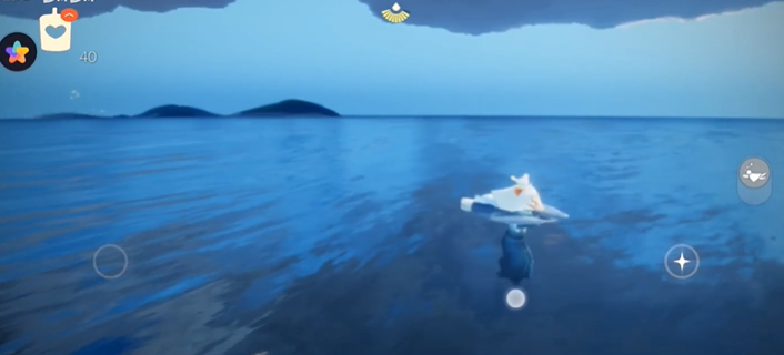 《光遇》手游海底神庙 完成探索记得欣赏海底的独特风景哦