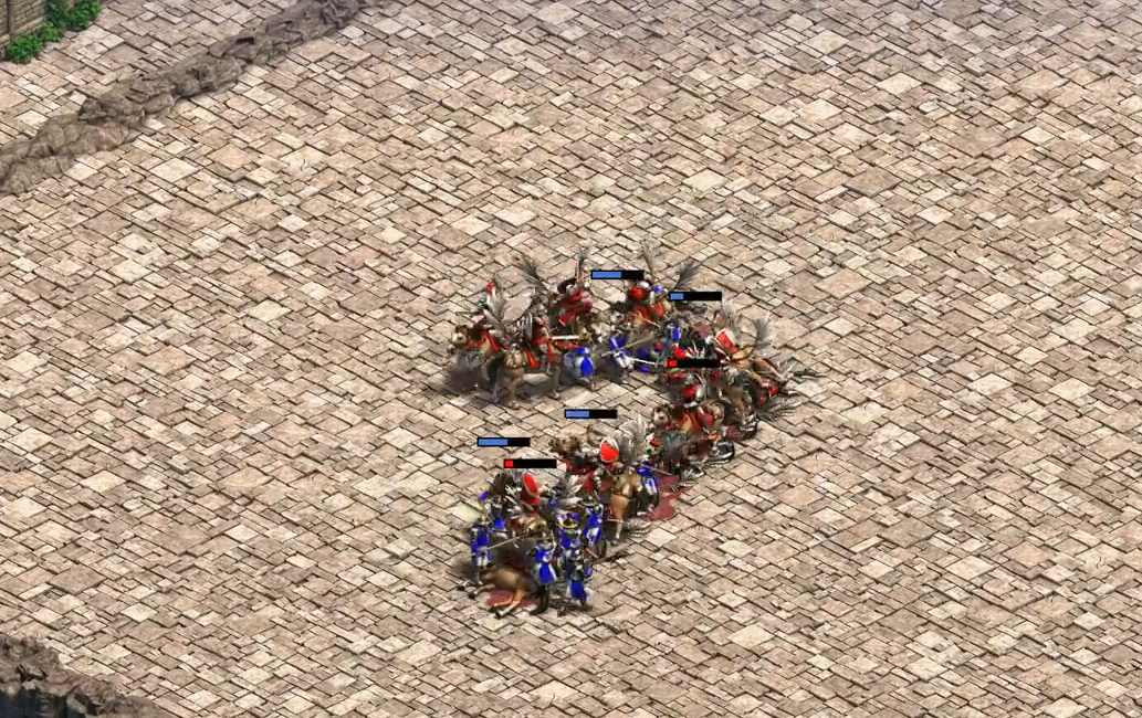 帝国时代2重装长枪兵怎么用