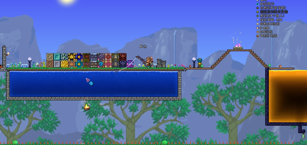 泰拉瑞亚钓鱼怎么玩