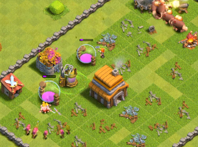 部落冲突如何存宝库